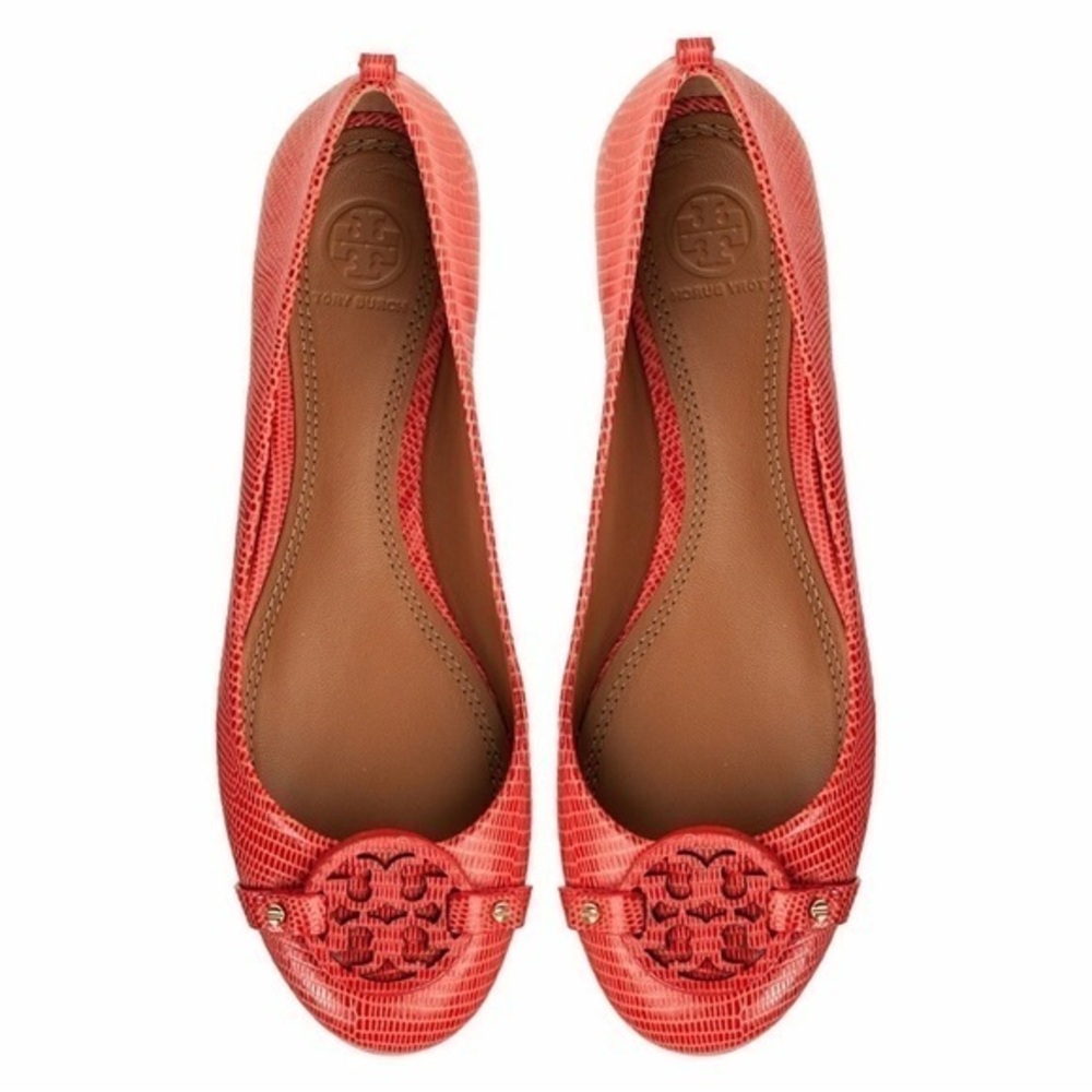 Tory Burch Shoes Ballet Flats Miller Melon Red